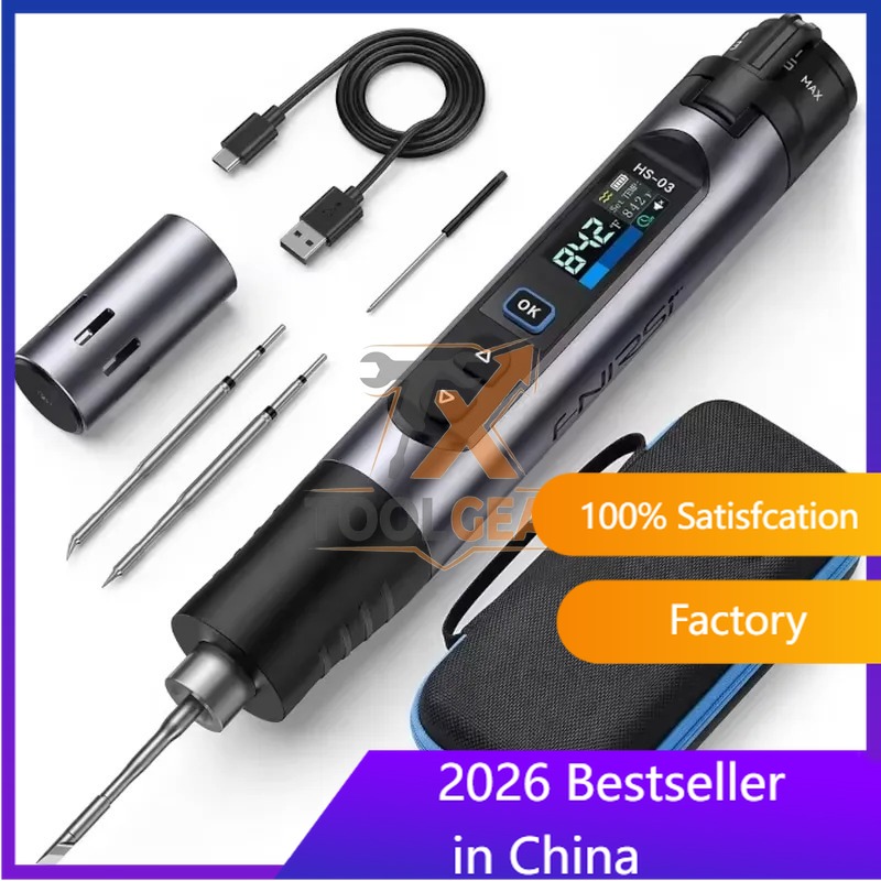 Soldering Iron Kit - 2026hotsale* Zestaw bezprzewodowej lutownicy HS-03 z