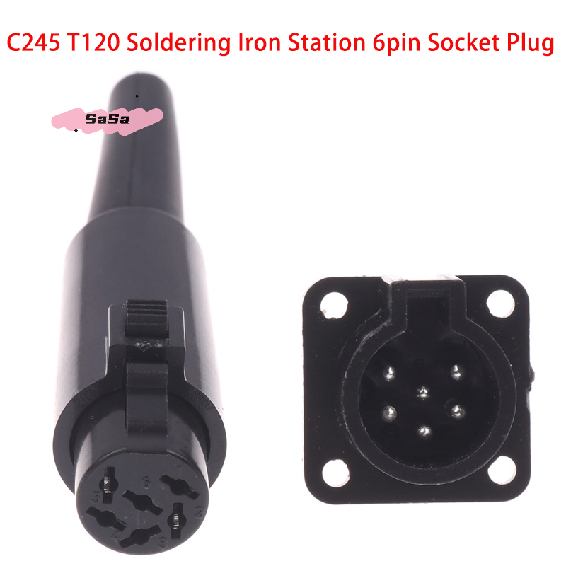 Diy Soldering Station No Electronics - Stacja lutownicza JB-C245 T210, 6-pinowe plastikowe