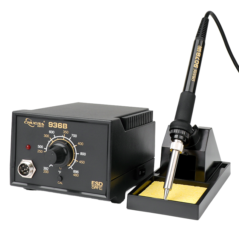 Soldering Iron Kit - Stacja lutownicza 936B, szybkie nagrzewanie, zestaw