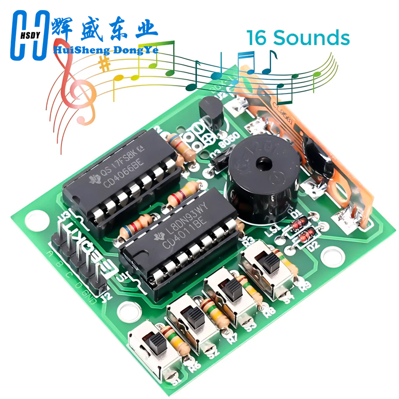 Diy Electronics For Adults - 16 Music Sound Box BOX-16 Board