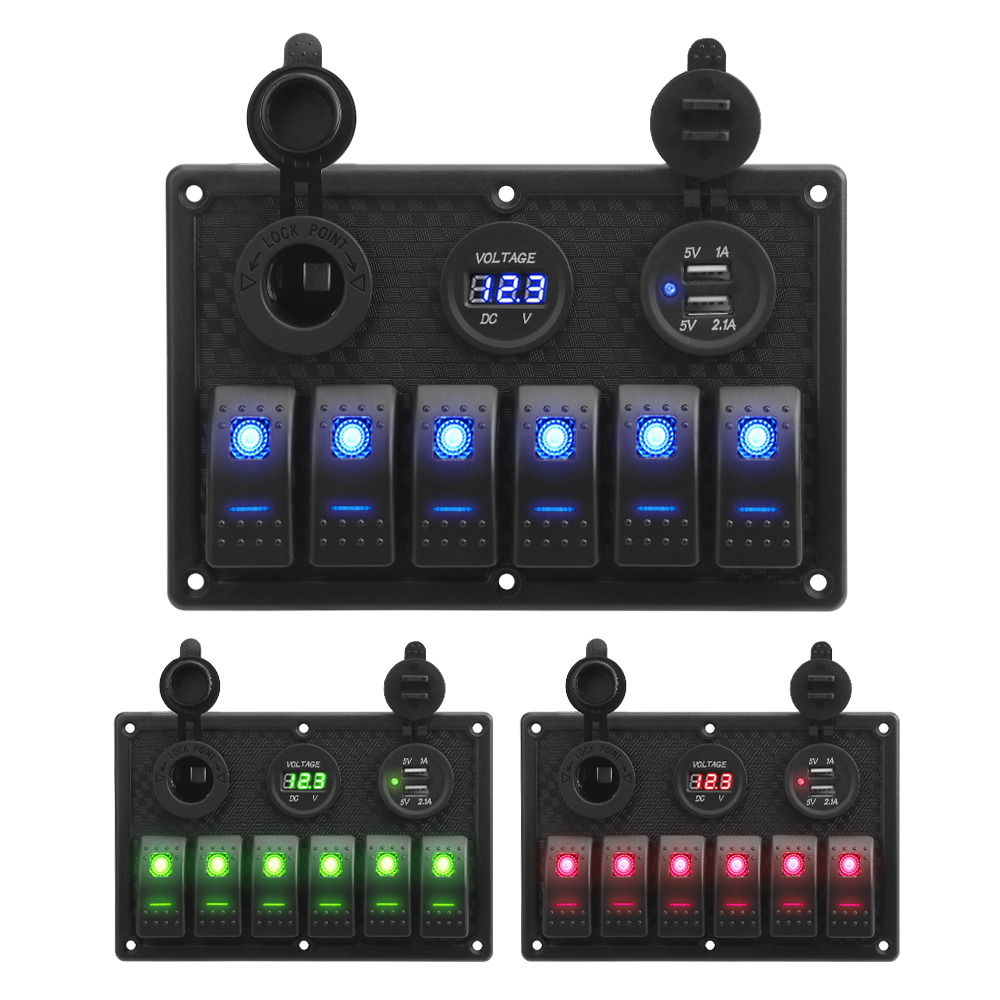Logic Analyzer Usb - Panel przełączników 24V 12V z 6