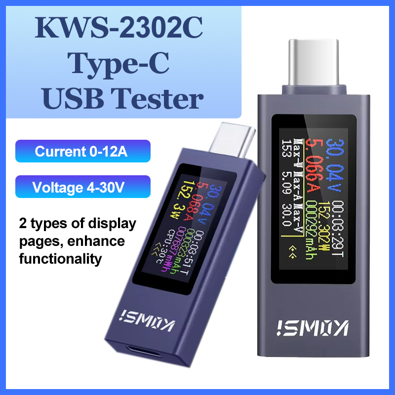 Logic Analyzer Usb - KWS-2302C Tester USB typu C wielofunkcyjny