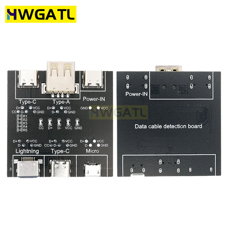 Diy Electronic Load - DT3 Płytka wykrywania kabla danych Tester