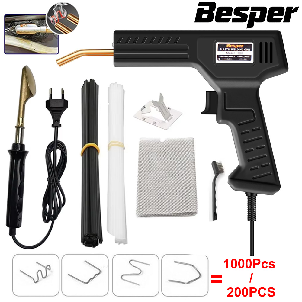 Soldering Iron Kit - Zgrzewarka do plastiku 50W, zestaw do