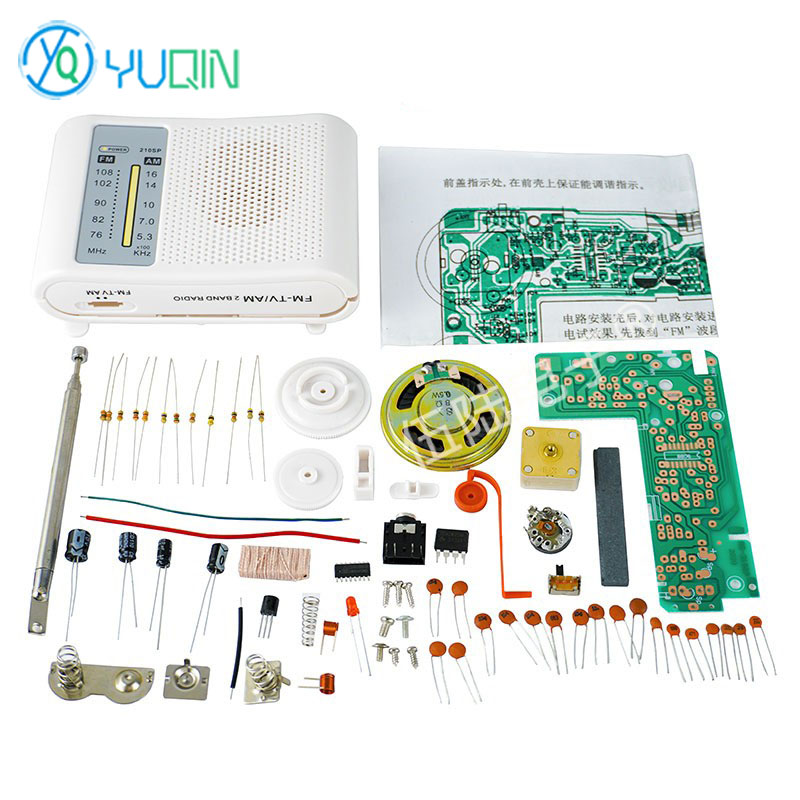 Diy Electronics Projects For Adults - Zestaw do samodzielnego montażu radia AM/FM