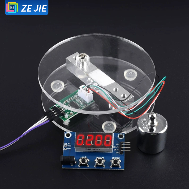 Diy Electronics For Adults - Moduł HX711 z czujnikiem tensometrycznym do