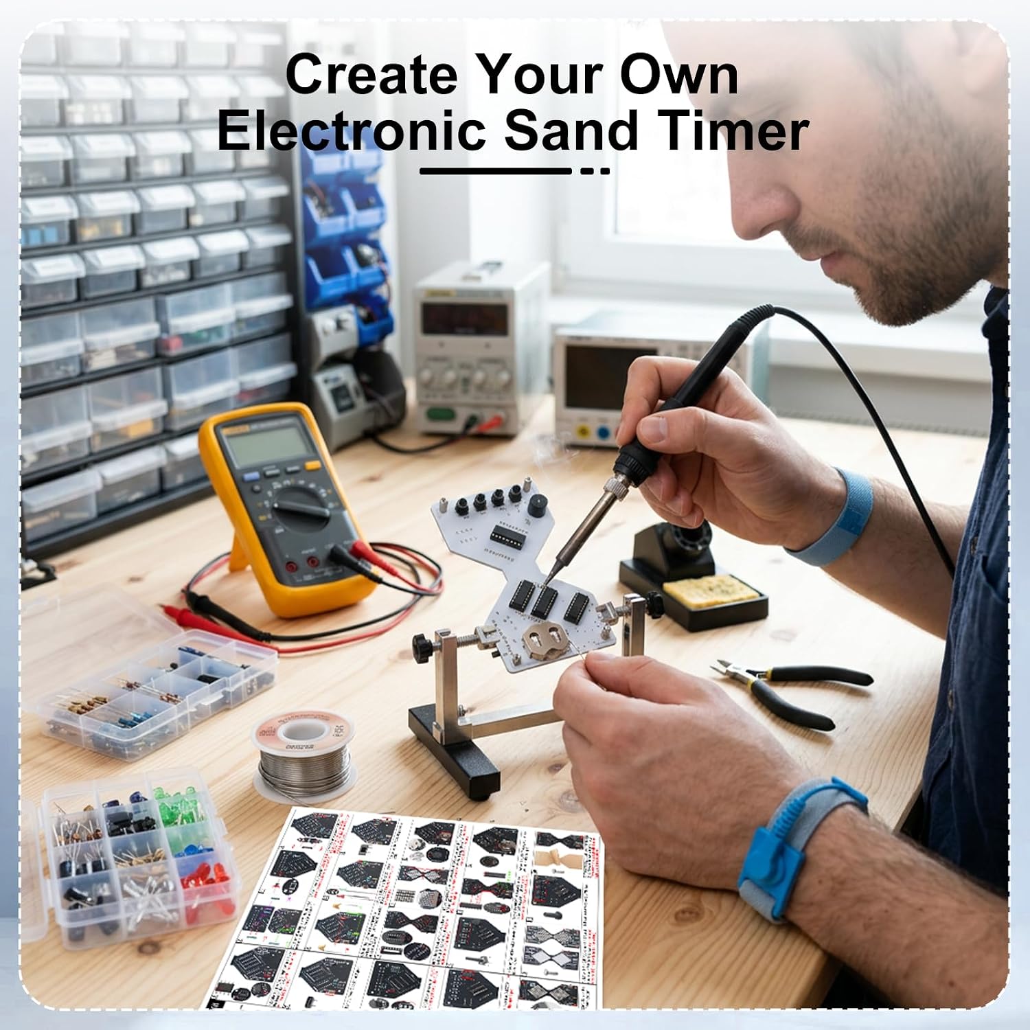 Zestaw do samodzielnego montaż – Diy Electronics Projects For Adults recenzja i cena