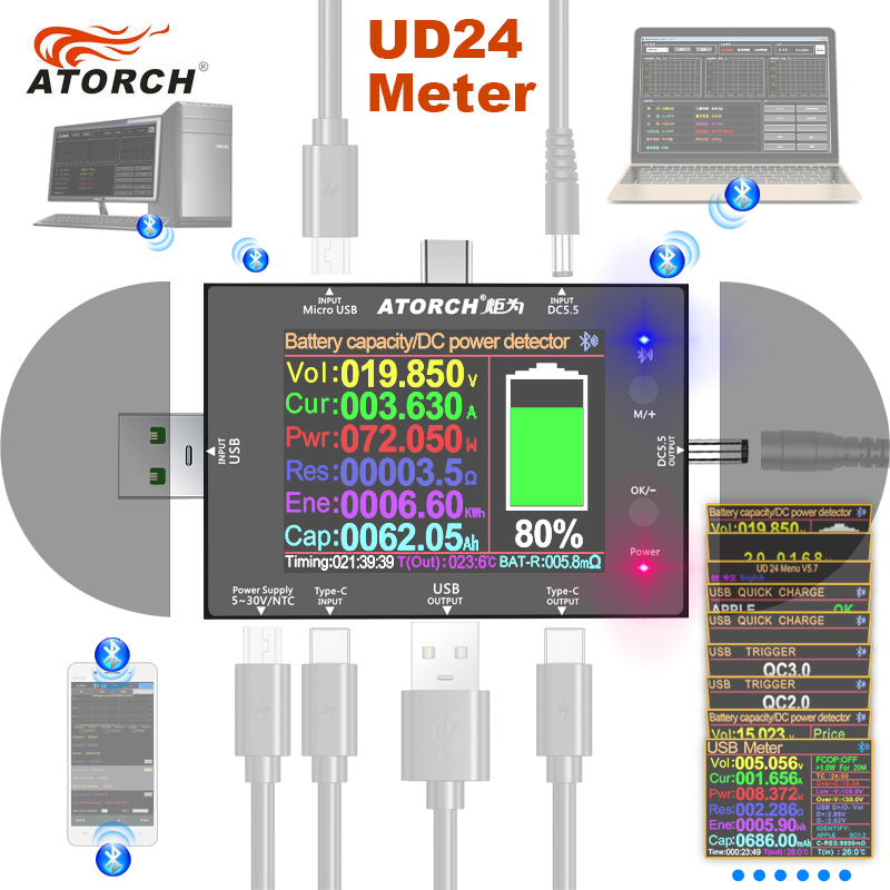 Tester USB UD24 2.4 cala, wolt – Logic Analyzer Usb recenzja i cena