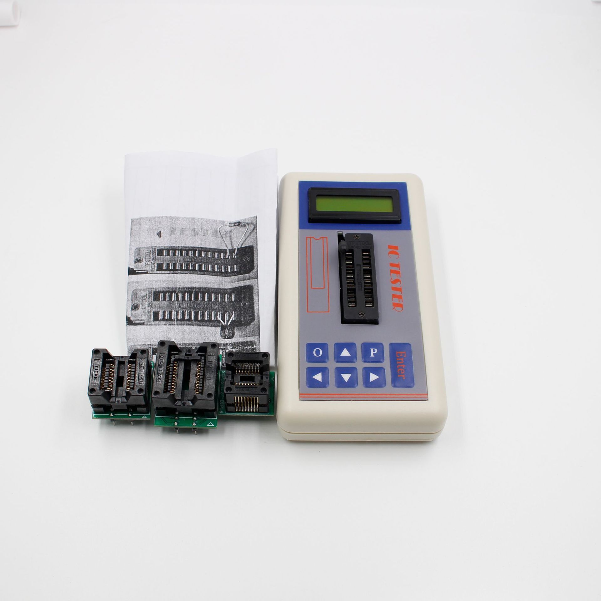 Tester tranzystorów TSH‑06F do – Diy Electronics Shop recenzja i cena