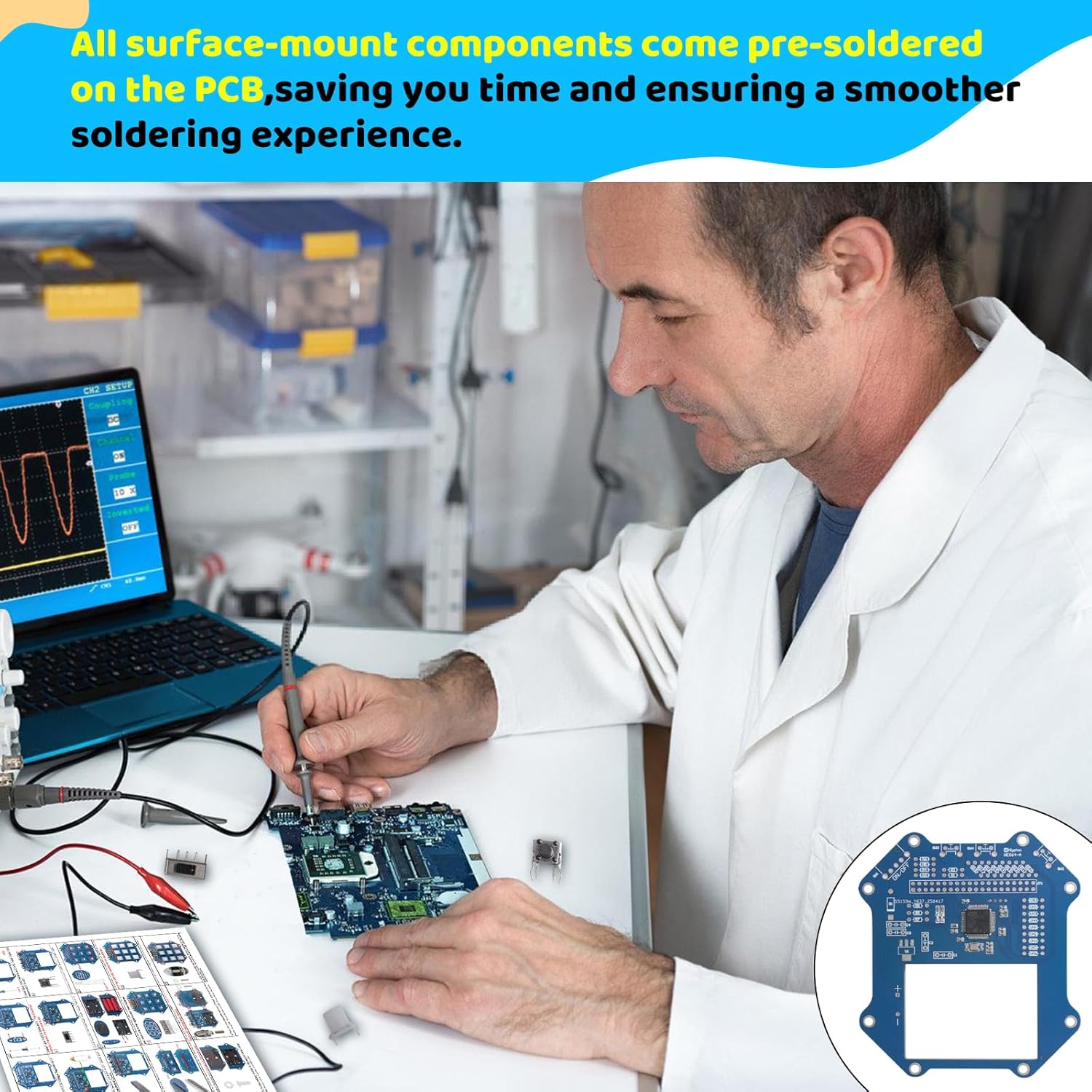 Zestaw do samodzielnego montaż – Diy Electronics Projects For Adults recenzja i cena