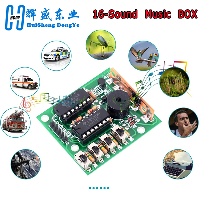 16 Music Sound Box BOX-16 Boar – Diy Electronics For Adults recenzja i cena