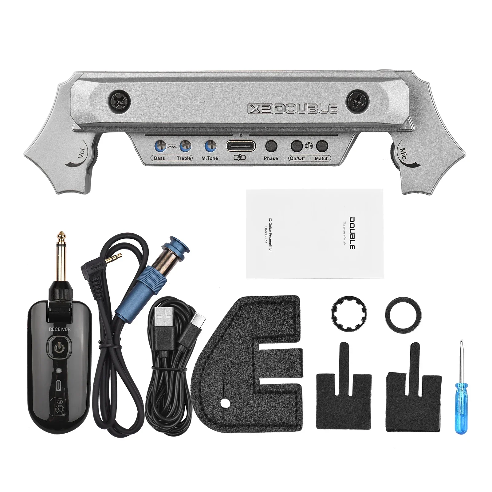 DOUBLE X2 Bezprzewodowy Przetw – Diy Electric Guitar Electronics recenzja i cena