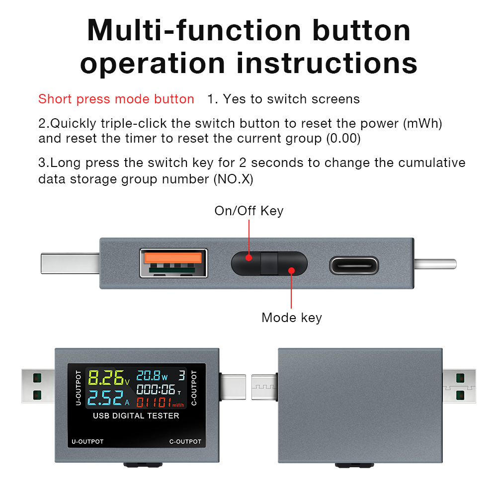 Tester ładowania USB Type-C DC – Logic Analyzer Usb recenzja i cena