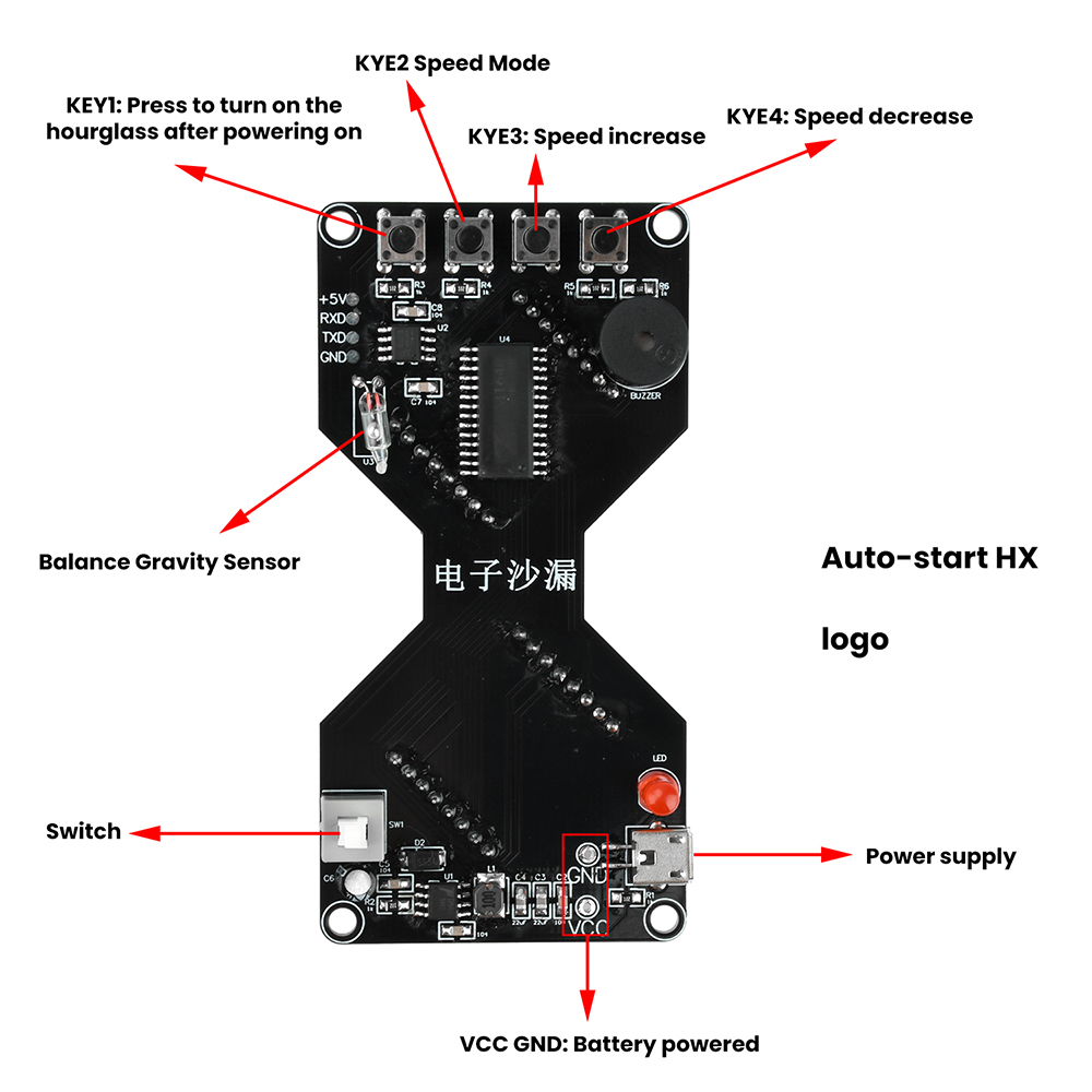 Elektroniczny zegar z matrycą  – Diy Electronics For Adults recenzja i cena