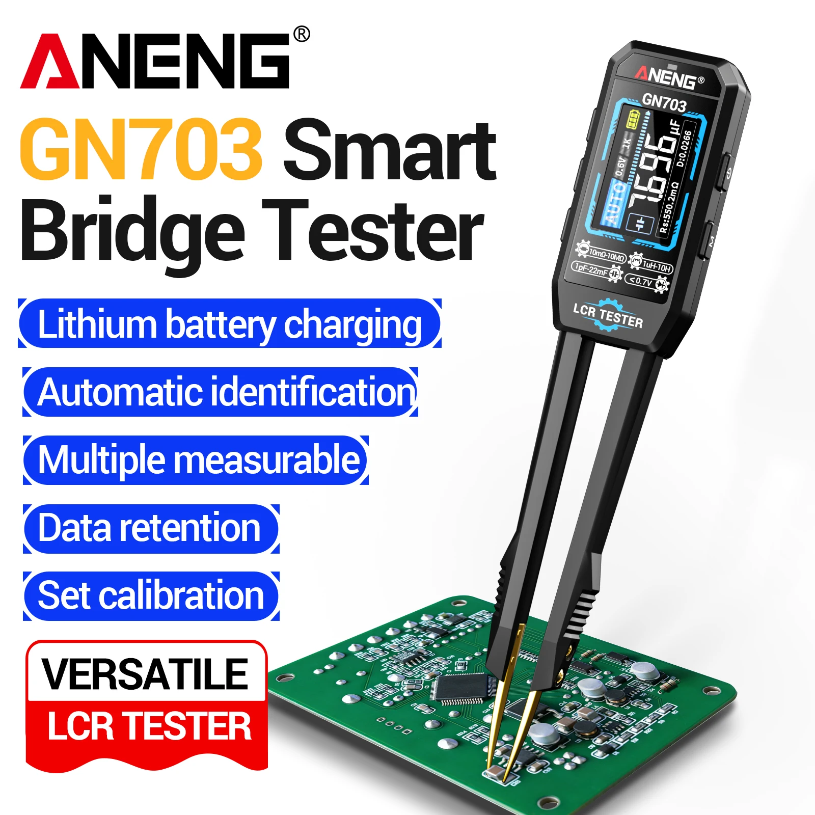 ANENG GN703 USB Akumulatorowy  – Logic Analyzer Usb recenzja i cena