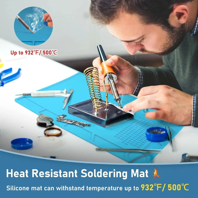 Silikonowa mata naprawcza, pod – Diy Soldering Station No Electronics recenzja i cena