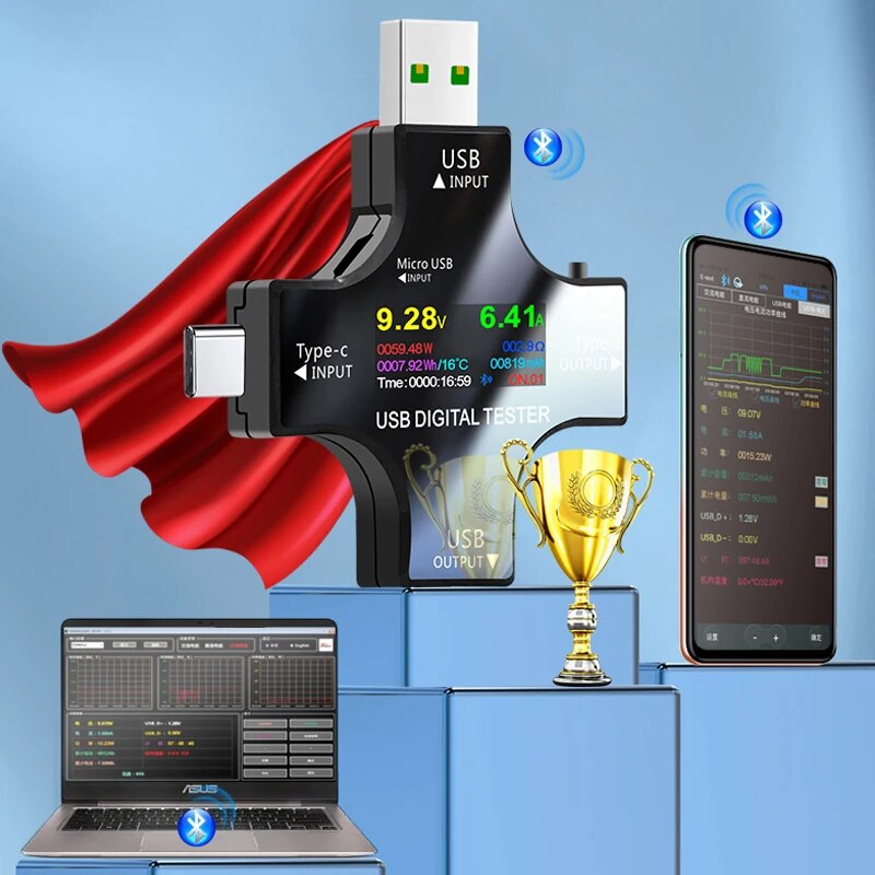 Tester USB DC Type-C PD Cyfrow – Logic Analyzer Usb recenzja i cena