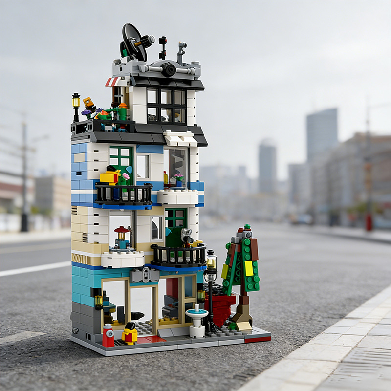856 elementów Modułowy Budynek – Diy Electronics Shop recenzja i cena