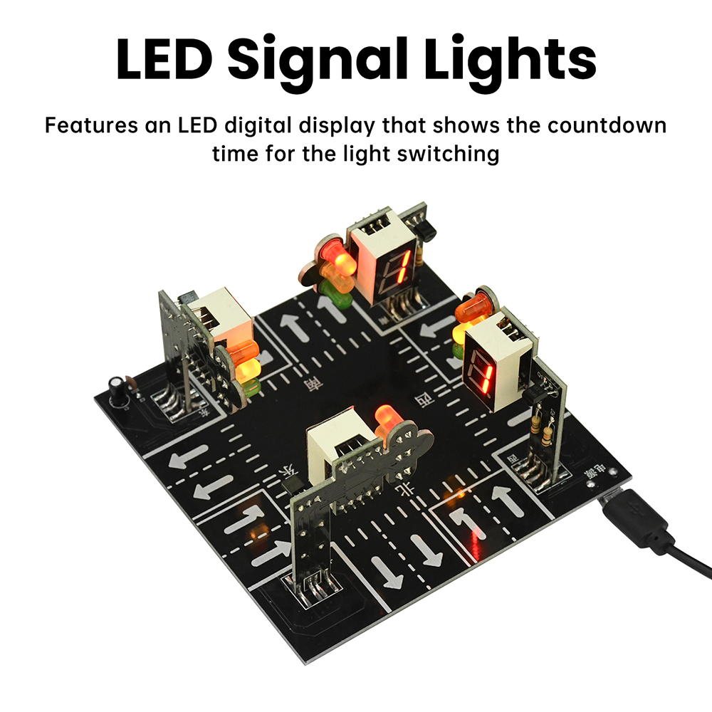 Zestaw symulatora sygnalizacji – Diy Electronics Projects For Adults recenzja i cena