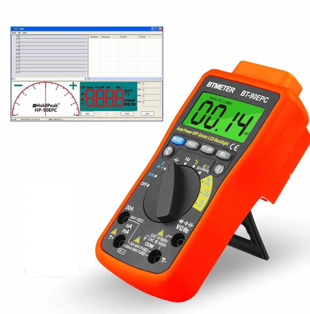 BT-90EPC cyfrowy multimetr aut – Logic Analyzer Usb recenzja i cena