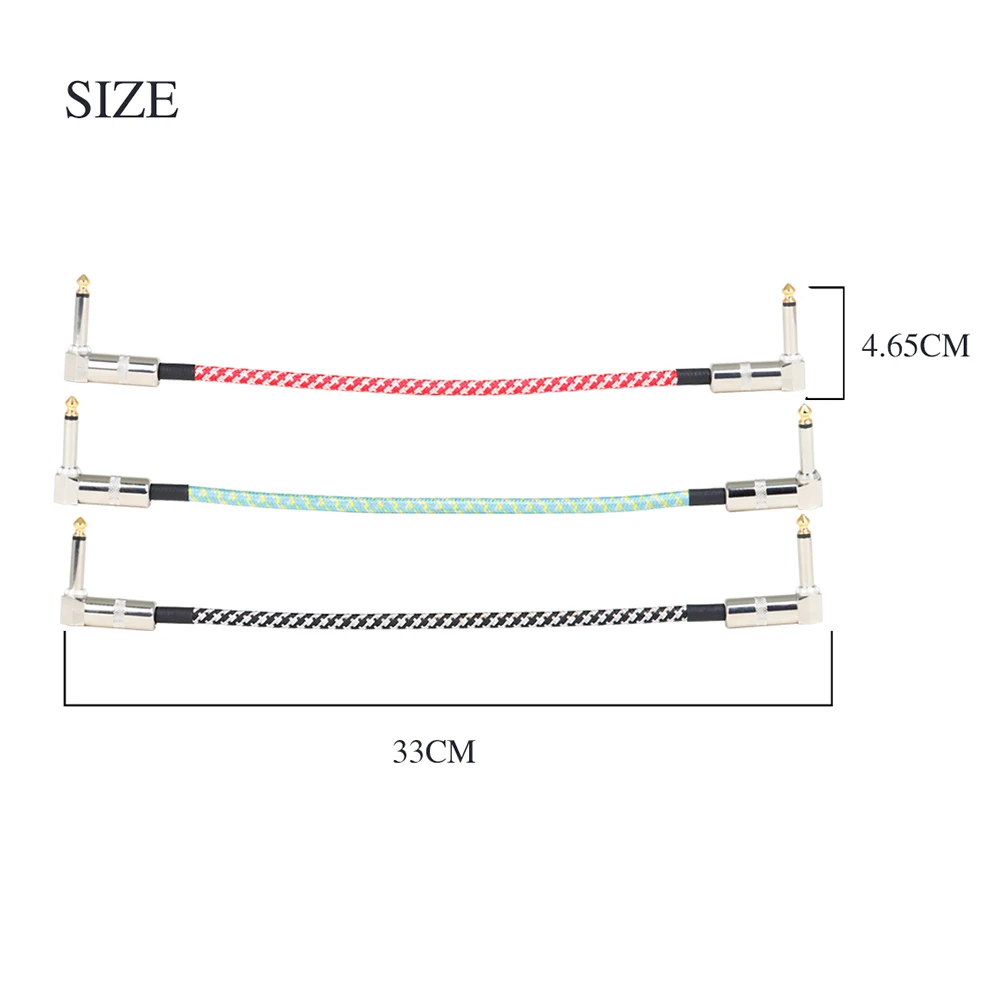 IRIN 3szt Kabel do pedałów git – Diy Electric Guitar Electronics recenzja i cena