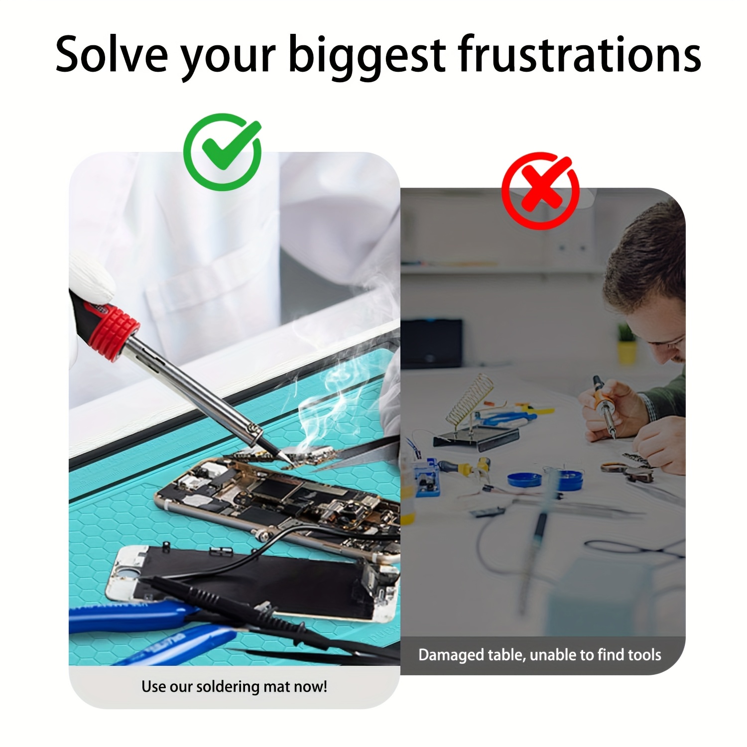 Odporna na ciepło mata lutowni – Soldering Iron Kit recenzja i cena