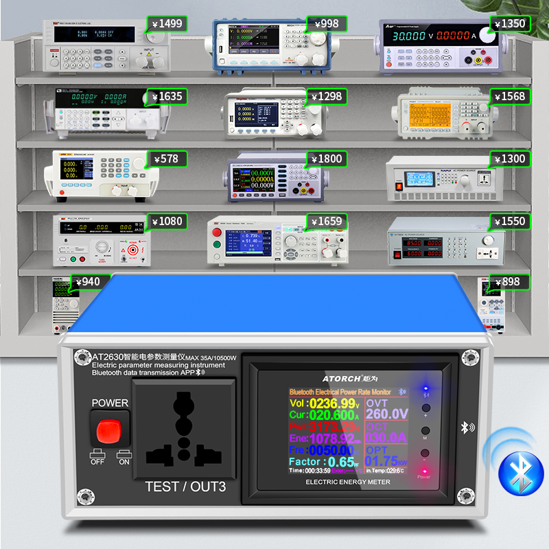 AT2630 AC Amperomierz Woltomie – Logic Analyzer Usb recenzja i cena