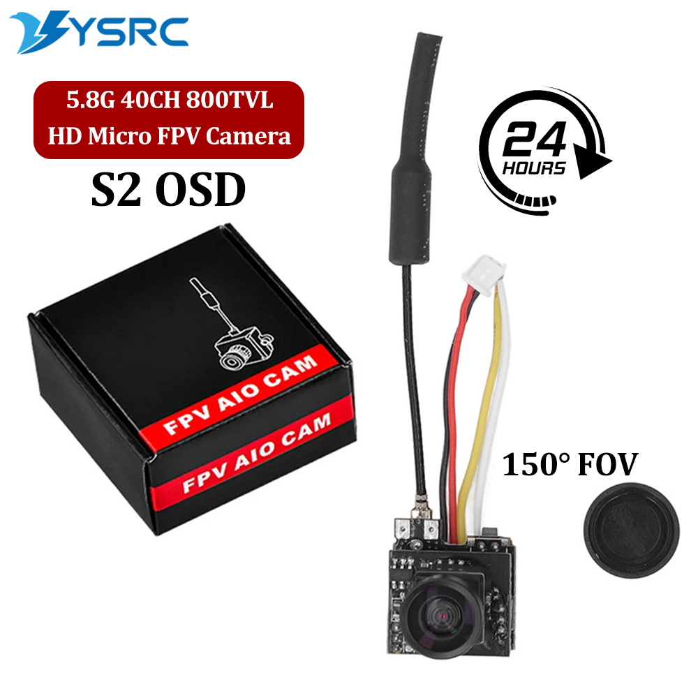 FPV RC Micro Camera S2 OSD AIO – Diy Drone Electronics Kit recenzja i cena