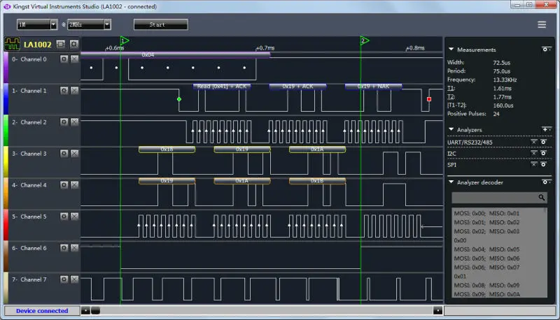 Analizator logiczny USB Kingst – Logic Analyzer Usb recenzja i cena