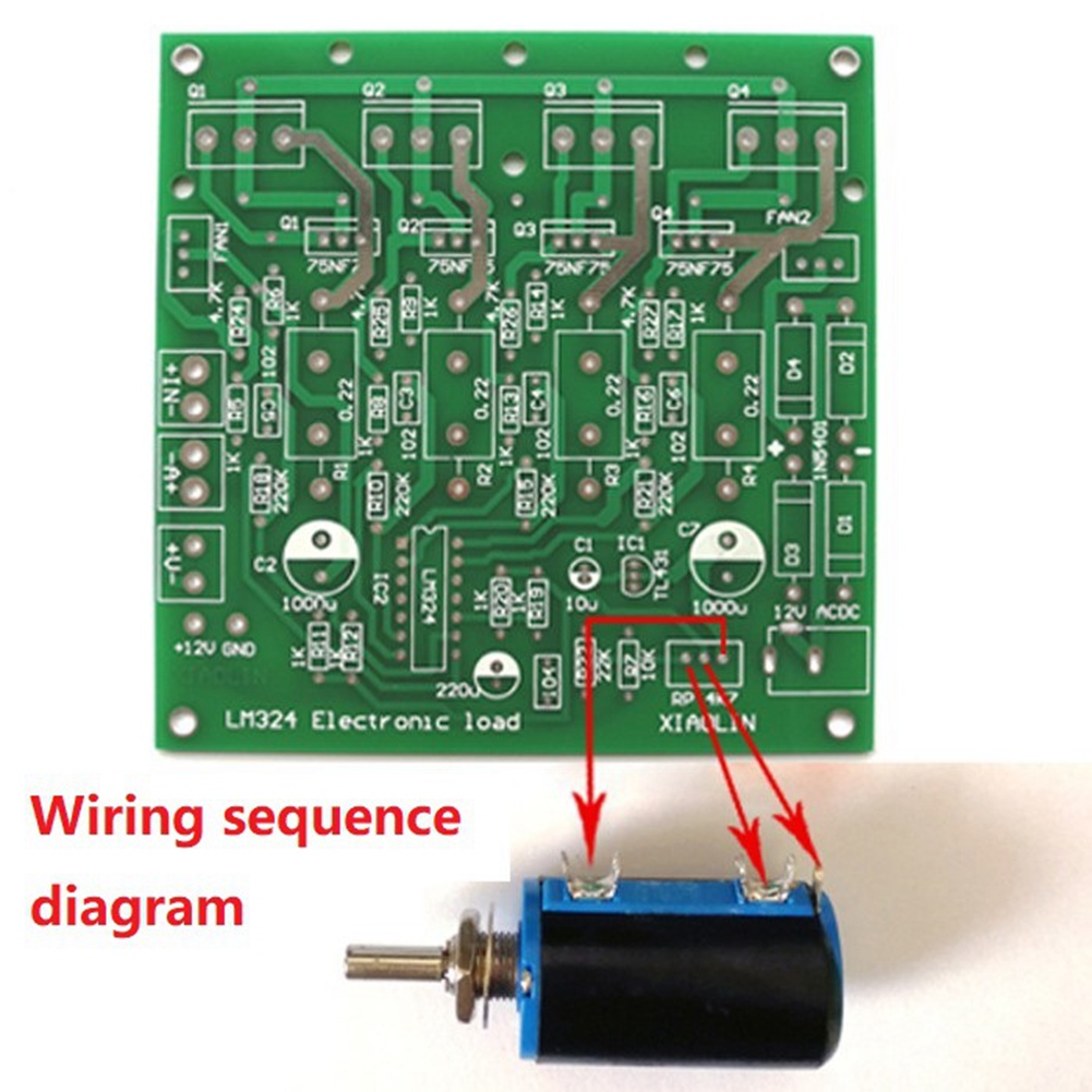 Zestawy ABIY-DIY 150W 10A Test – Diy Electronic Load recenzja i cena