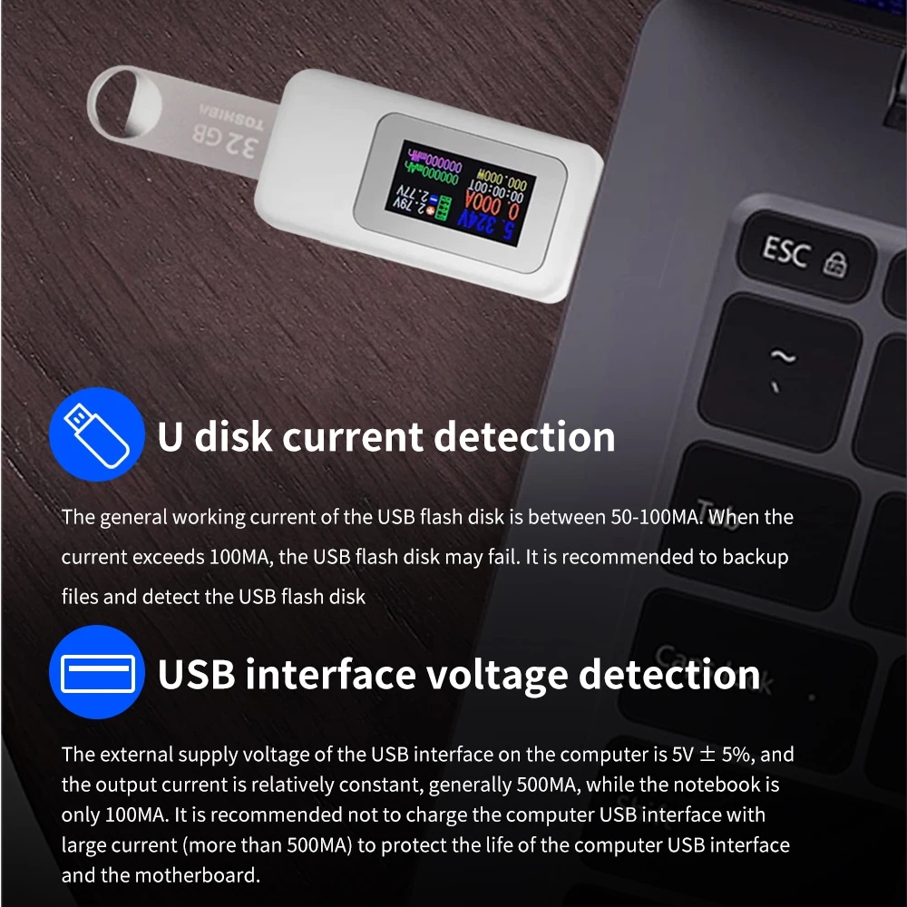 Tester USB 10 w 1 Cyfrowy wolt – Logic Analyzer Usb recenzja i cena